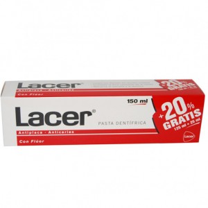 Lacer Pasta 125 ml + 25 ml gratis!