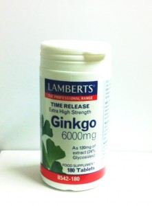 Lamberts Ginkgo 180t