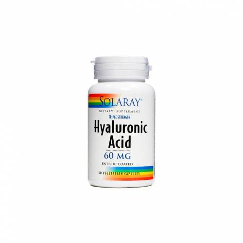 Solaray Ácido Hialurónico 60 mg 30 cápsulas