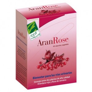 100% natural AranRose 60 cápsulas vegetales
