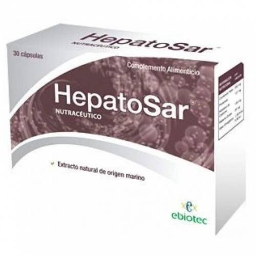Ebiotec HepatoSar 30 cápsulas