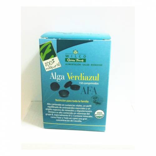 100% Natural Alga Verdiazul 150 comprimidos