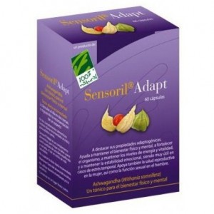 100% Natural Sensoril Adapt 60 cápsulas