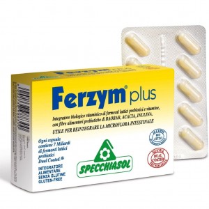 Specchiasol Ferzym Plus 30 cápsulas