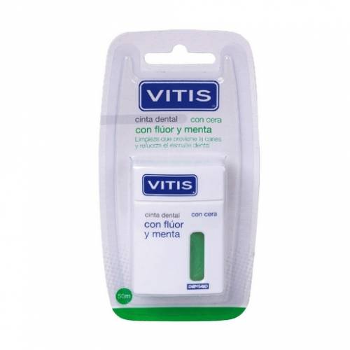 Dentaid Vitis Cinta Dental con Cera Flúor y Menta
