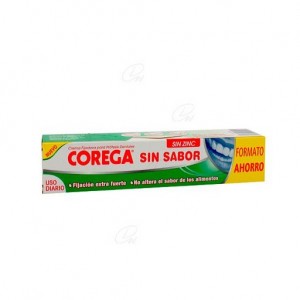 Corega Crema Fijadora Sin Sabor 70 g