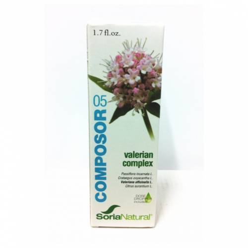 Soria Natural Composor 05 Valerian Complex 50 ml