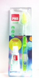 phb cepillo dental suave
