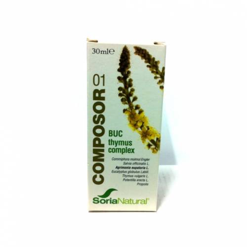 Soria Natural Composor 01 Thymus Complex 30 ml