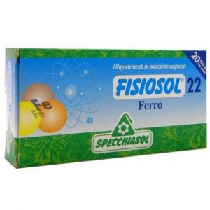 Specchiasol Fisiosol 22 Hierro 20 Ampollas