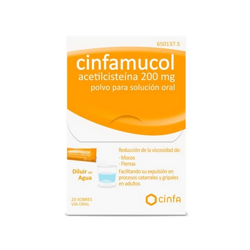 Cinfa Cinfamucol Acetilcisteina