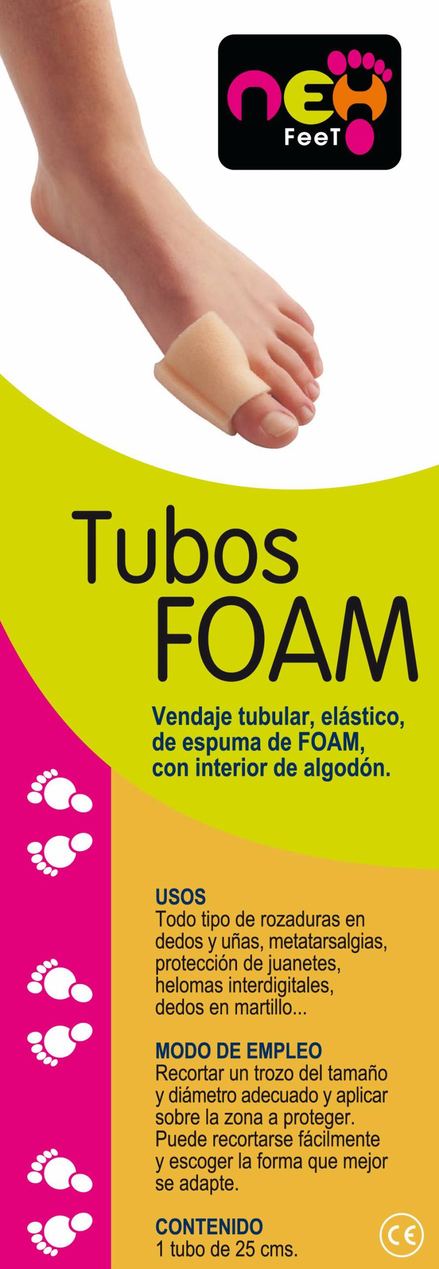 Neh Feet Tubos Foam