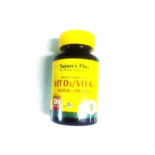 Nature's Plus Vitaminas D3/K2