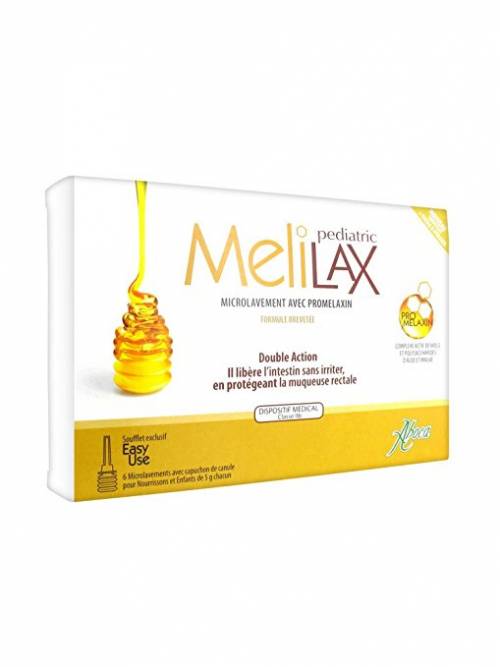 Aboca Melilax Pediátrico 6 MicroEnemas