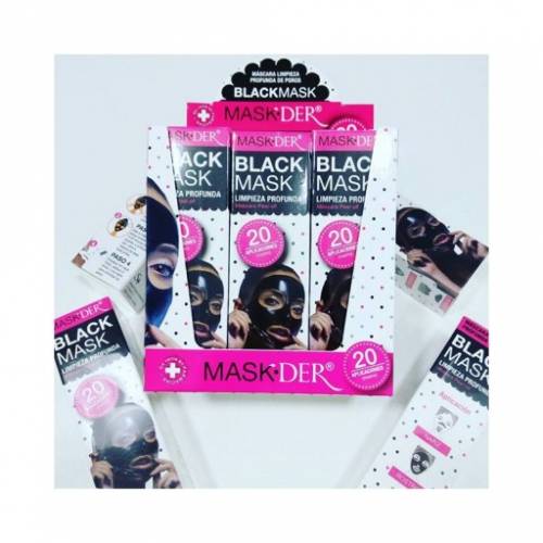 MASK.DER BLACK MASK LIMPIEZA PROFUNDA (20 APLICACIONES)
