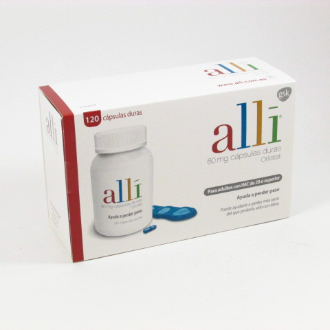 ALLI 60mg 120Cap