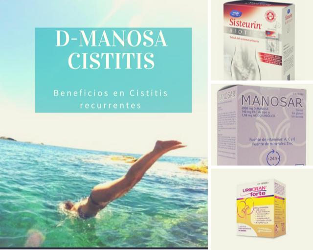 d- manosa, beneficios en cistitis
