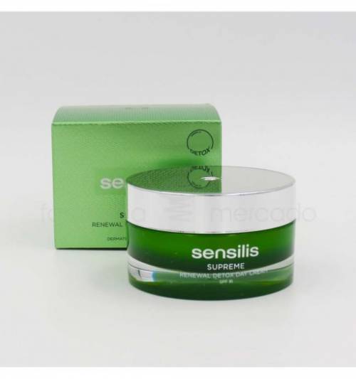 Sensilis Supreme Detox day cream SPF15+ 50ml